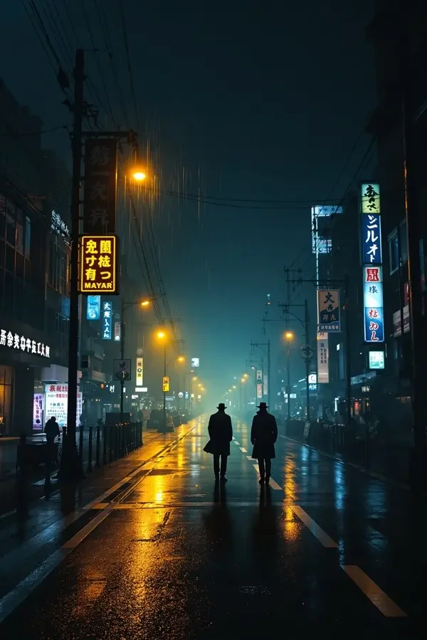 霓虹侦探社（ネオン探偵社）影片海报，悬疑 / 犯罪，2026年上映