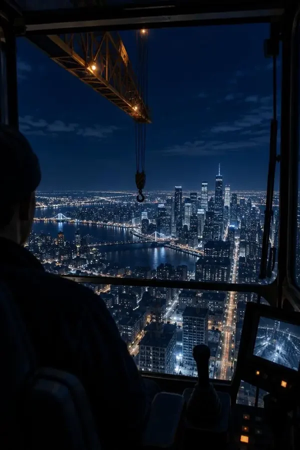 起重机之窗（クレーンの窓）影片海报，剧情 / 职场，2026年上映