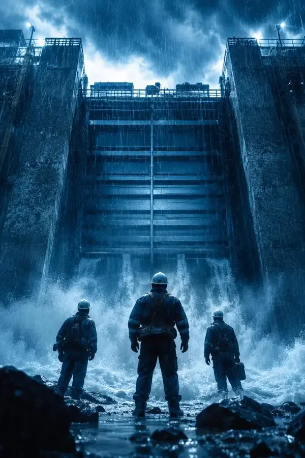 雨城防线（雨の街の防衛線）影片海报，动作 / 科幻，2026年上映